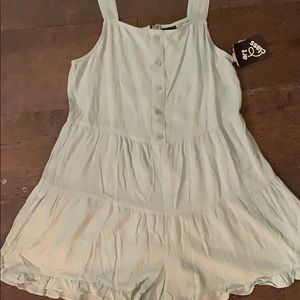 💙Art Class-Aqua Romper💙